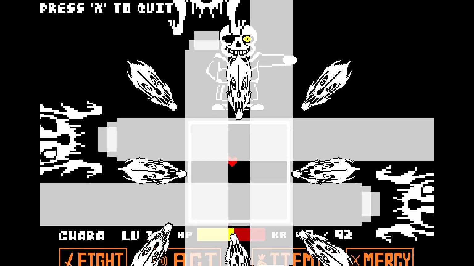 【undertale sans模拟器】不可能难度?通关了!